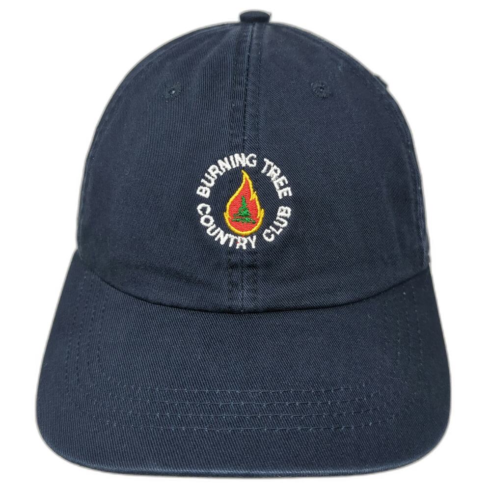 Ahead Baseball Cap Blue One Size Burning Tree Country Club Junior Golf Logo Hat